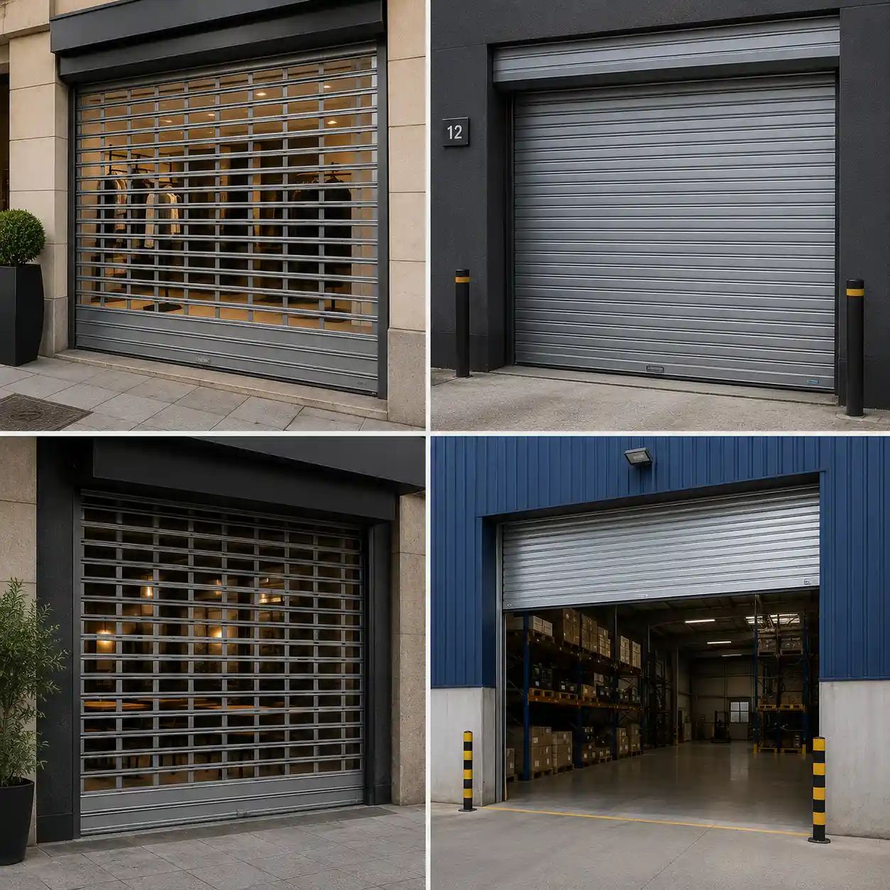 Puertas cortafuegos homologadas para comercio, locales y naves