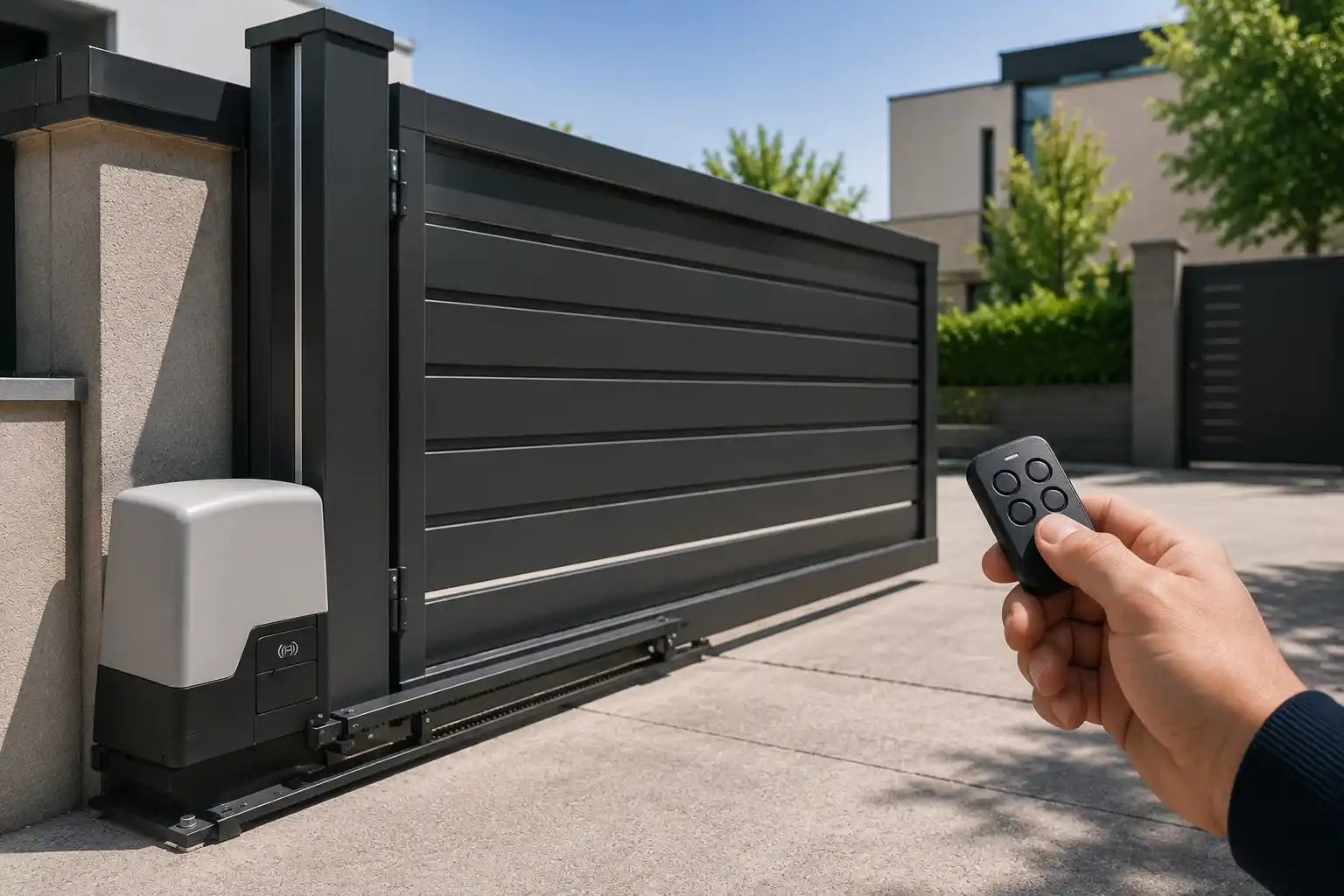 Automatismos y motorización de puertas