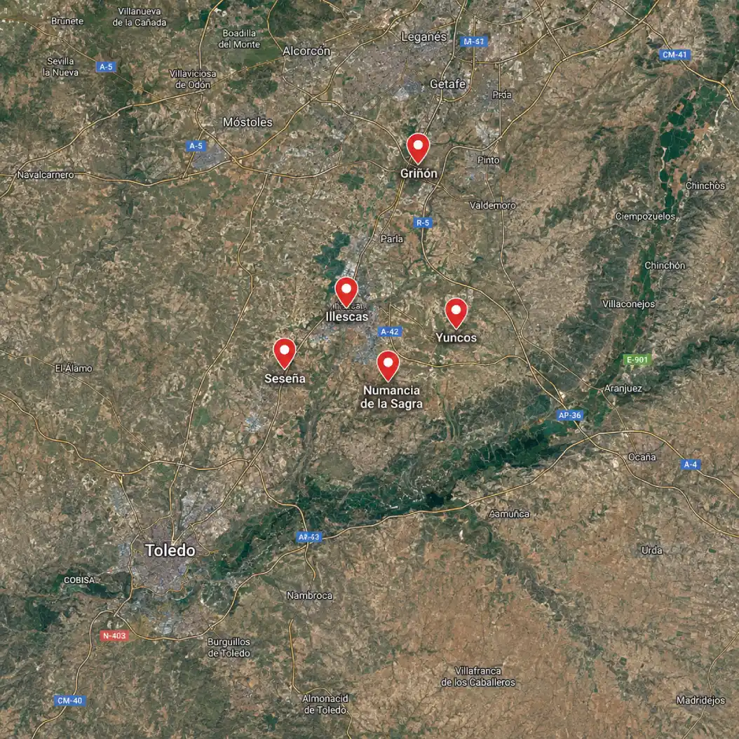 Puertas cortafuegos homologadas en Illescas, Seseña, Yuncos y Numancia de la Sagra