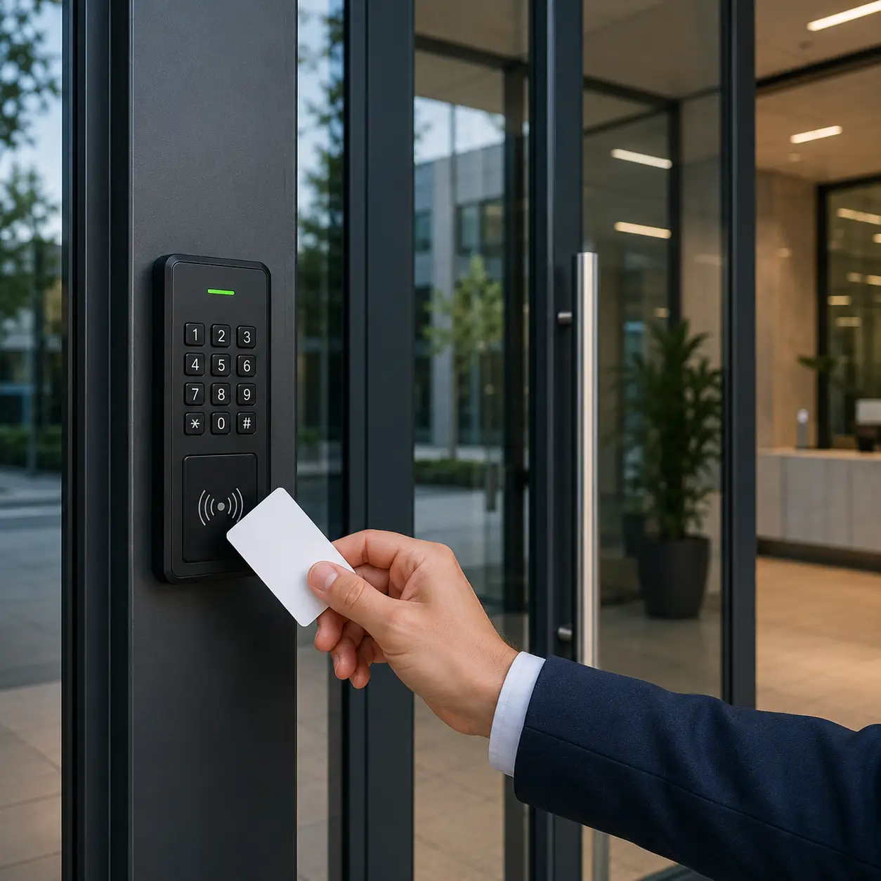 Control de accesos para empresas y edificios