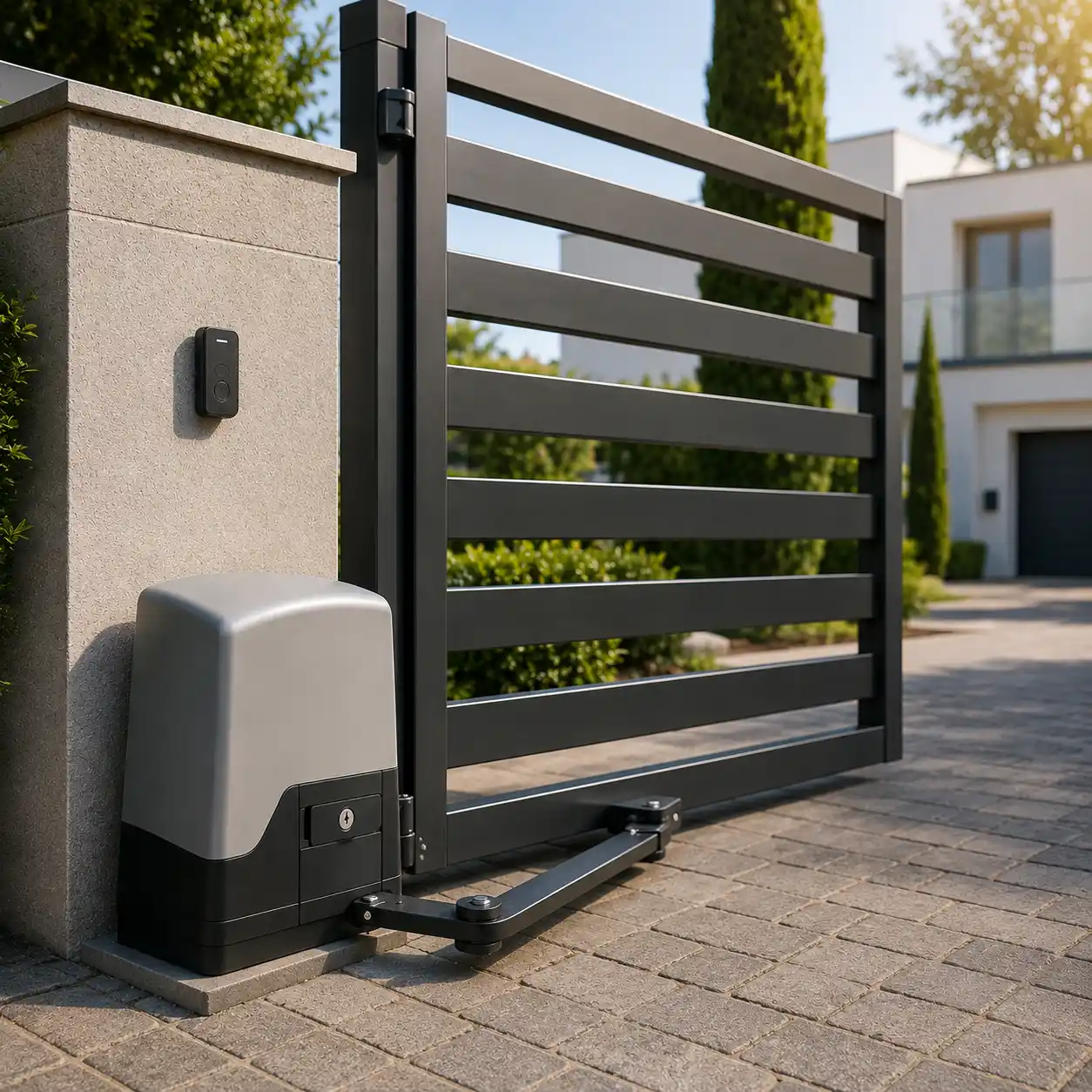 Instalación de automatismos, herrajes y accesorios para puertas de viviendas - CYPSA