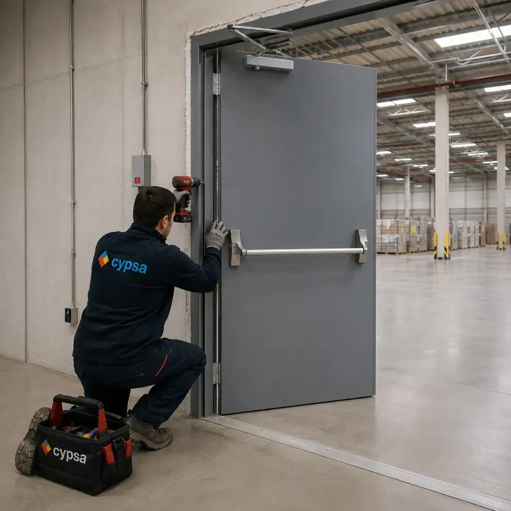 Instalación de Puertas cortafuegos RF homologadas en Toledo y La Sagra