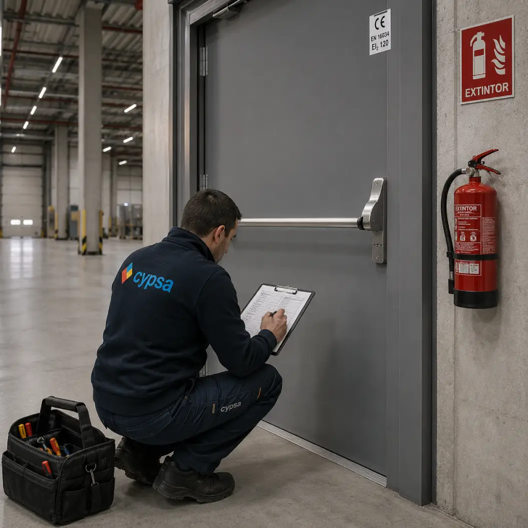 Mantenimiento y SAT de Puertas cortafuegos RF homologadas en Toledo