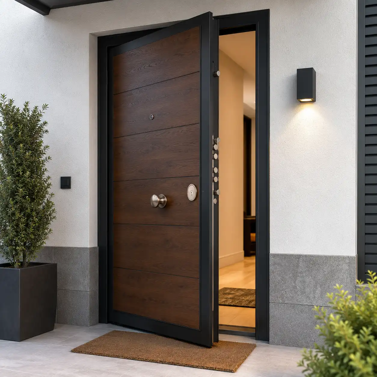Puertas residenciales de seguridad para tu vivienda