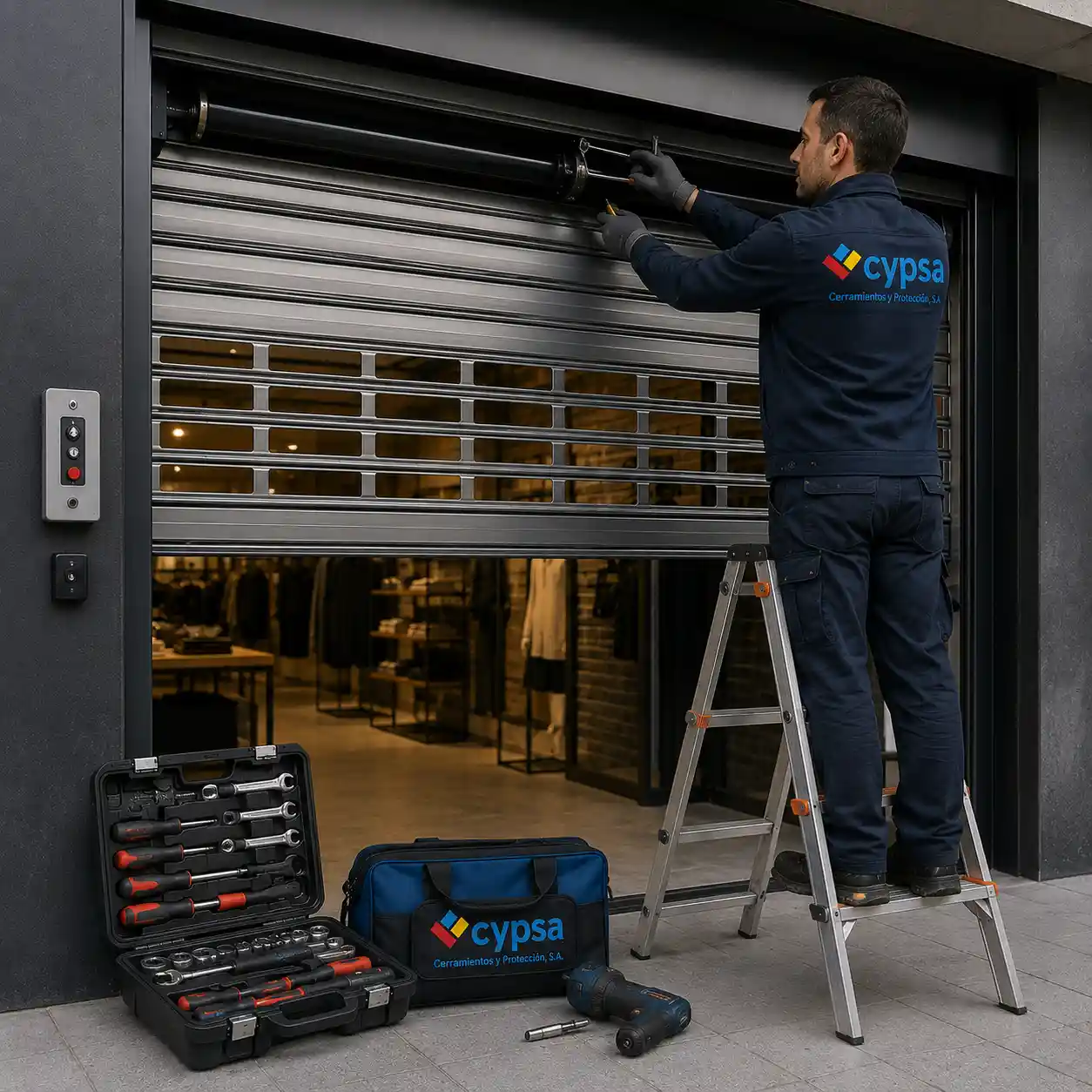 Instalación y mantenimiento de Puertas cortafuegos homologadas en Madrid