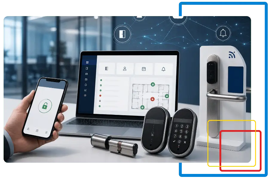 Control de accesos para edificios y empresas​