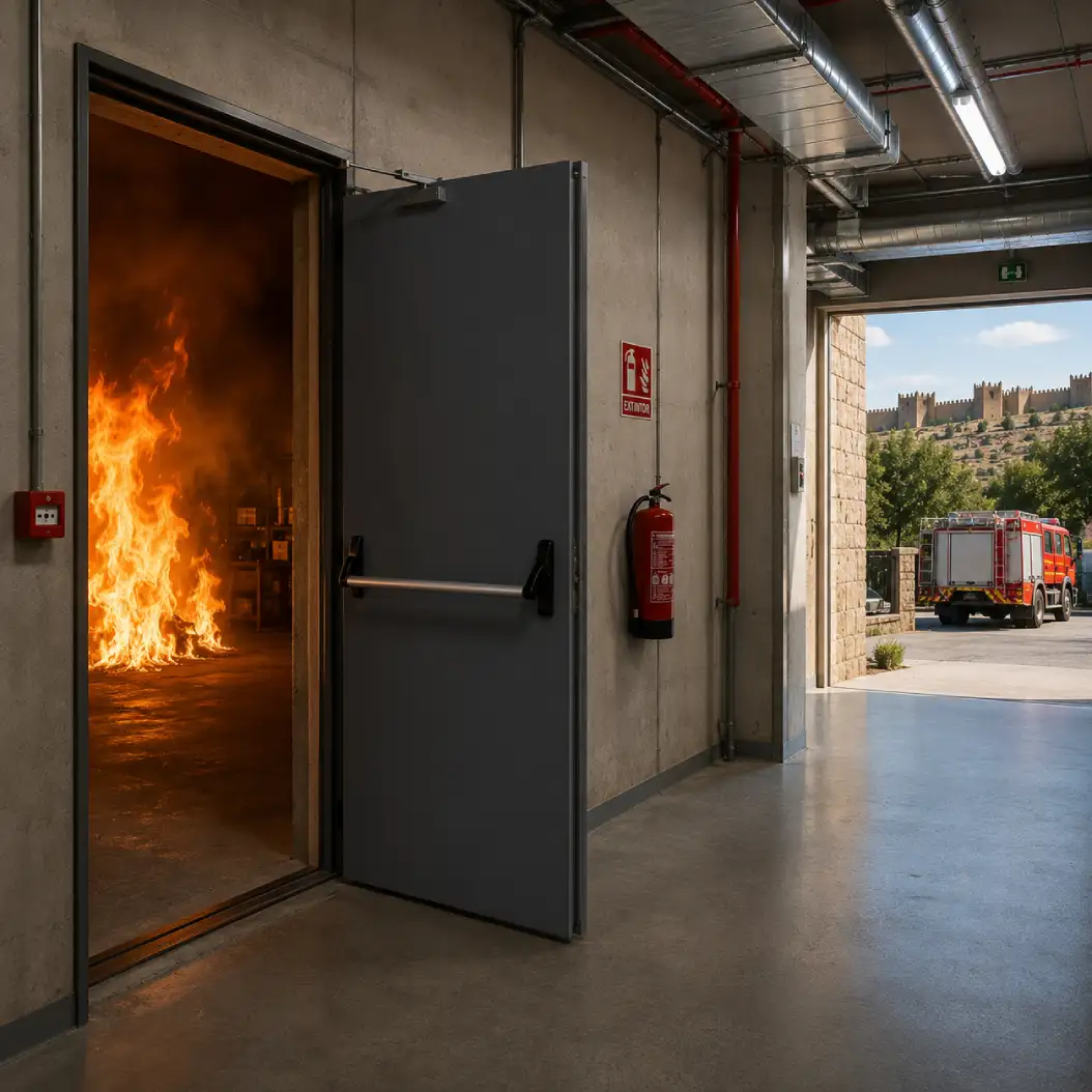 Instalación de Puertas cortafuegos homologadas en Ávila
